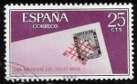 Stamps Spain -      Día Mundial del Sello 1966