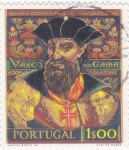 Stamps : Europe : Portugal :  Quinto centenario nacimiento Vasco de Gama