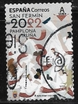 Sellos de Europa - Espa�a -  2022 San Fermín Festival, Pamplona