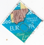 Stamps Spain -  Adhesión al Consejo de Paz(48)