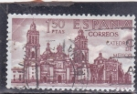 Stamps Spain -  Catedral de Mejico(48)