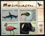 Stamps ONU -  Fauna en peligro de extinción