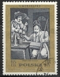 Sellos de Europa - Polonia -   Stanislaw Moniuszko(1819-1872), composer