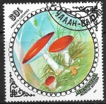Stamps Mongolia -  Setas -Amanita caesarea