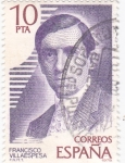 Stamps : Europe : Spain :  Francisco Villaespesa(49)