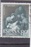 Stamps Spain -  Misterios del Rosario(49)