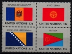 Sellos de America - ONU -  Banderas de nuevos paises