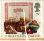 Sellos de Europa - Reino Unido -  serie- Año alimentación de granja