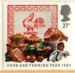 Stamps United Kingdom -  serie- Año alimentación de granja