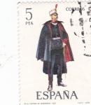 Stamps : Europe : Spain :  Capitán de ingenieros(49)