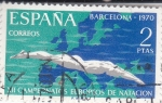 Stamps Spain -  XII Campeonatos Europeos de Natación(49)