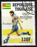 Stamps Togo -   Juegos Olímpicos de Verano 1984 - Los Ángeles