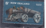 Stamps New Zealand -  vagón
