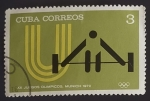 Stamps : America : Cuba :  halterofilia