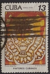 Stamps Cuba -  Artistas cubanos. Amalia Pelaez del Casal