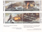 Stamps Marshall Islands -  Hundimiento de la Bismarck