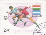 Stamps Hungary -  MUNDIAL ARGENTINA'78