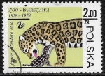 Stamps : Europe : Poland :  Fauna - Panthera onca