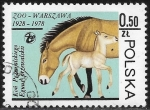 Sellos de Europa - Polonia -  Fauna - Equus przewalskii