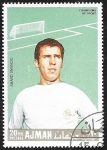 Stamps United Arab Emirates -  85 A - Amaro Amancio, futbolista español