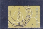 Stamps : Europe : Norway :  SILUETA