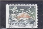 Stamps Sweden -  marmota