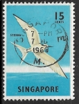 Sellos de Asia - Singapur -  Aves - Sterna sumatrana)