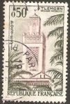 Stamps France -  mezquita de tlemcen en algeciras