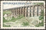 Stamps France -  viaducto de chaumont