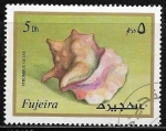 Stamps United Arab Emirates -  Vida marina - Strombus gigas
