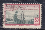Stamps Morocco -  moras en las azoteas