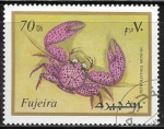 Stamps United Arab Emirates -  Vida marina - Petrolisthes monodi