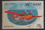 Sellos de Asia - Vietnam -  Flying boat 1923