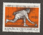 Stamps Austria -  1341 - 11º Campeonato mundial de bolos