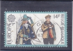 Stamps Belgium -  EUROPA CEPT- trajes tipicos