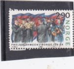 Stamps : Europe : Norway :  músicos