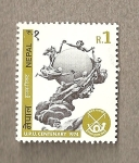 Stamps Nepal -  Centenario de la U.P.U