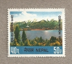 Sellos de Asia - Nepal -  Coronación del rey