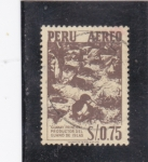Stamps Peru -  Guanay Principal productor del Guano