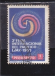 Stamps Peru -  3º feria internacional del Pacífico