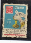 Stamps : America : Colombia :  XXXIX Congreso Eucarístico Internacional