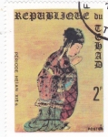 Stamps : Africa : Chad :  traje típico 