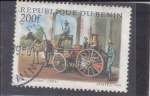 Stamps Benin -  carro de bomberos