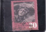 Stamps Germany -  estatua