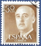 Stamps : Europe : Spain :  Edifil 1147 Serie básica Franco 30 cts