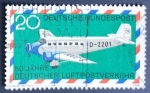 Stamps Germany -  Junkers Ju 52/3m 