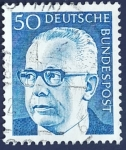 Sellos de Europa - Alemania -  Dr. H.C. Gustav Heinemann (1899-1976), 3rd Federal President