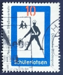Stamps Germany -  Señal de tráfico 