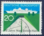 Stamps Germany -  Nord- Ostsee-Canal