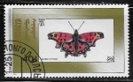 Sellos de Asia - Mongolia -  Mariposas - Comma Butterfly 